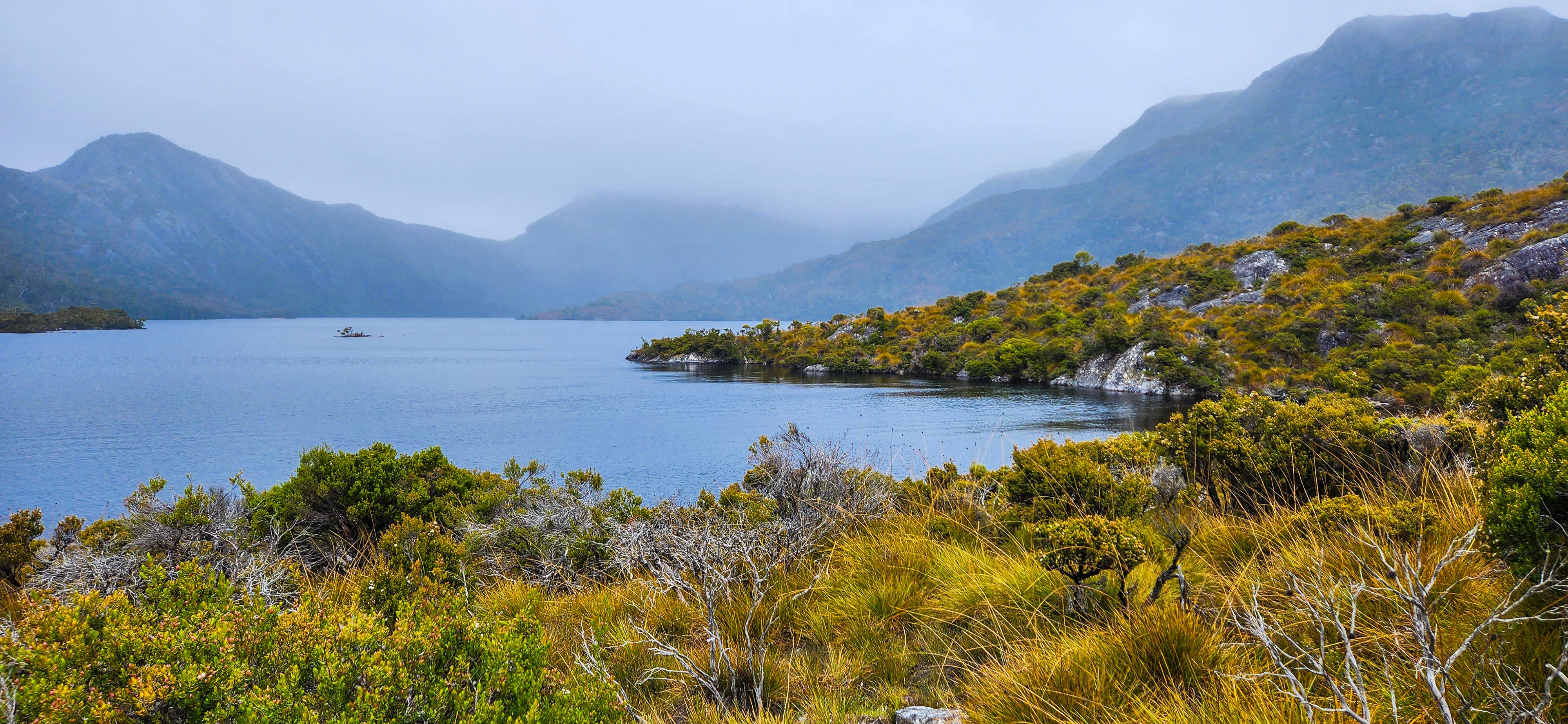 One last view of Cradle Mountain and Dove Lake